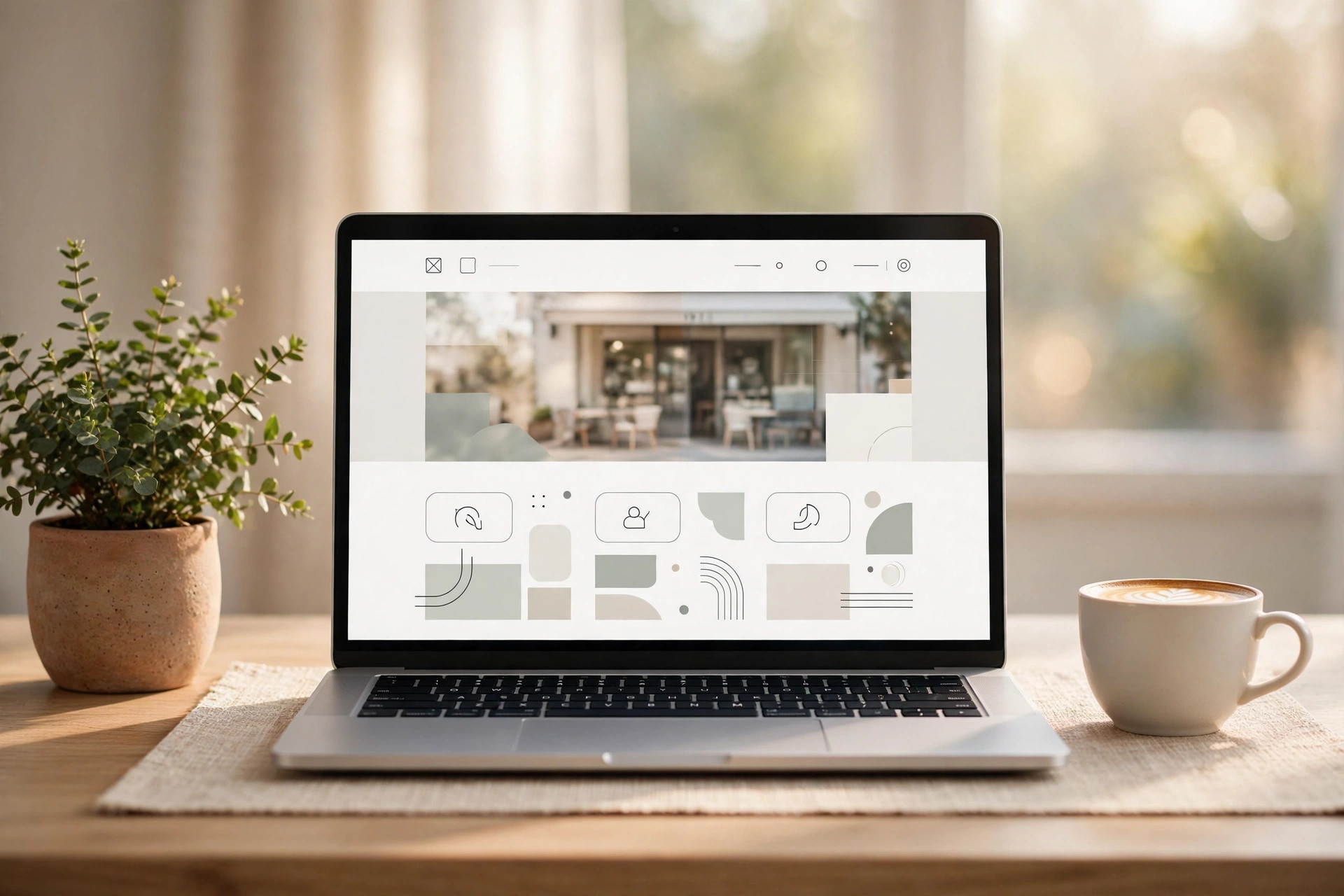 Laptop showing a Fair Price Websites design